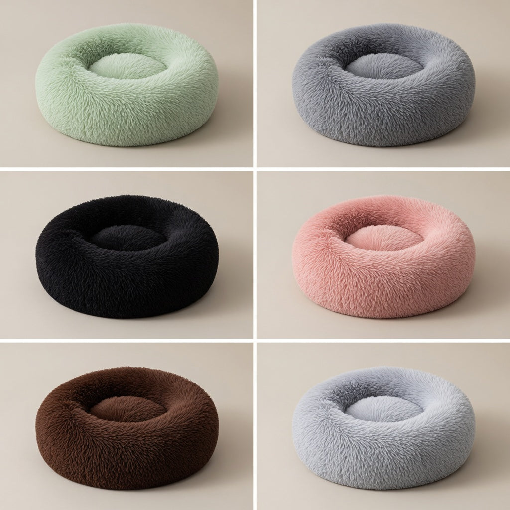Plush Winter Warm Pet Bed for dogs and cats
