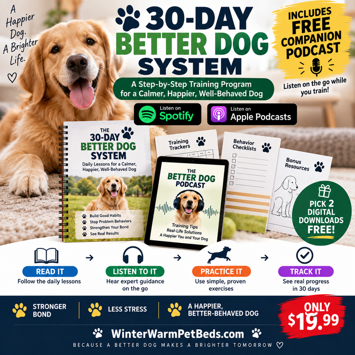 30-Day Better Dog System | Complete Digital Dog Training Program