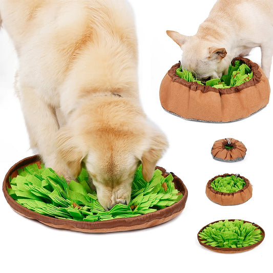 Interactive Snuffle Mat for Dogs | Washable Treat & Nosework Puzzle Mat