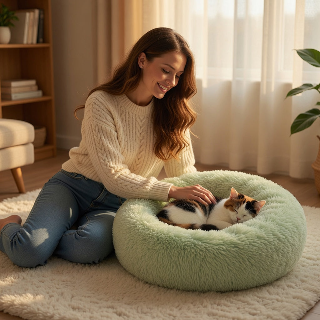 Winter Warm Pet Bed for Cozy Comfort